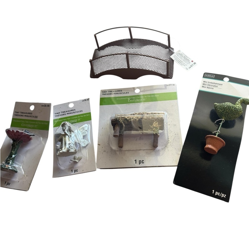 Miniature Fairy Garden Accessories Set